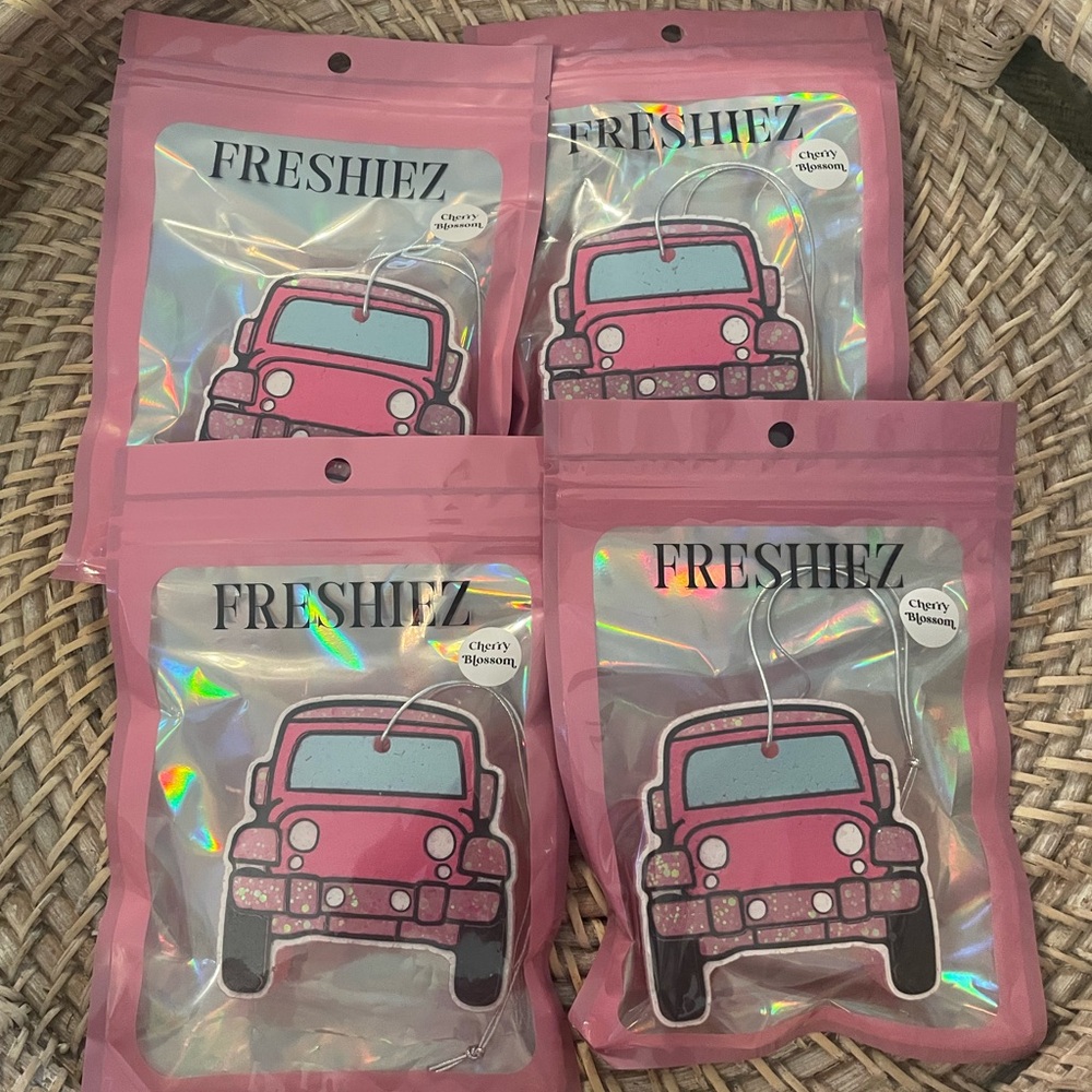 Simply Southern Pink Car Freshie cherry blossom